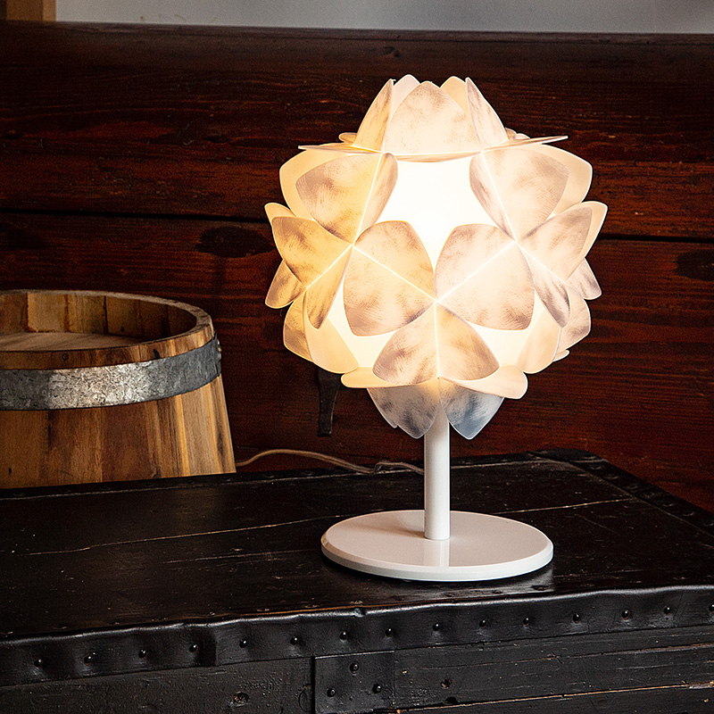 Cotton smal table lamp